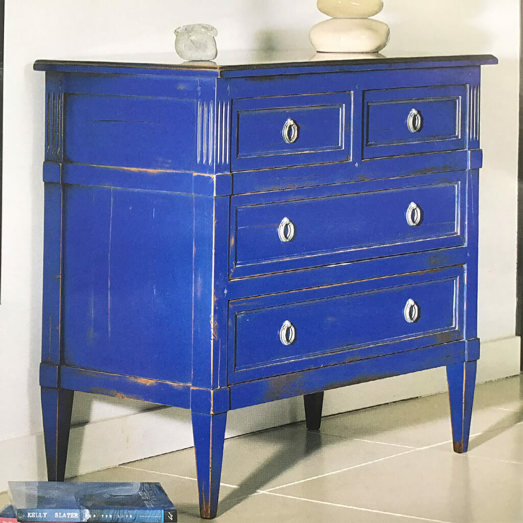 Commode Classique Chic Bleu P1 Daisy