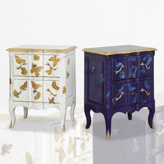 Commode Classique Chic Decor Papillon Valentina