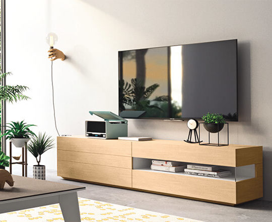 mueble tv design rio bois ambiance