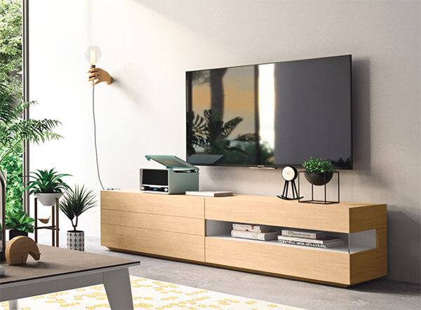 mueble tv design rio bois ambiance RP