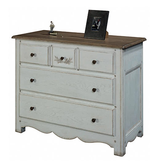 Commode Romantique Blanche Mazet