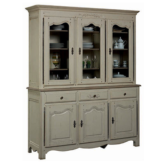 Vaisselier Romantique 3 Portes Mazet