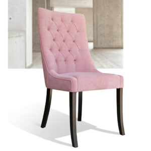 Chaise Capitonnee Rose P1 Carol