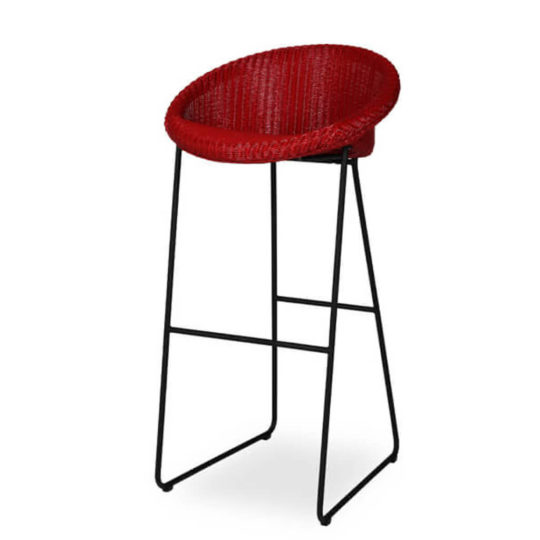 Chaise De Bar Loom Rouge P1 Joe