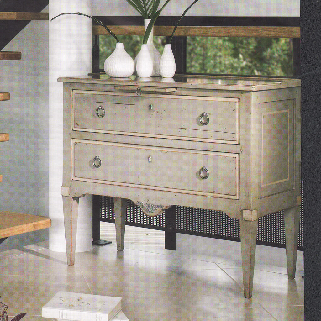 Commode Laque Beige Classique Chic P1 Elise