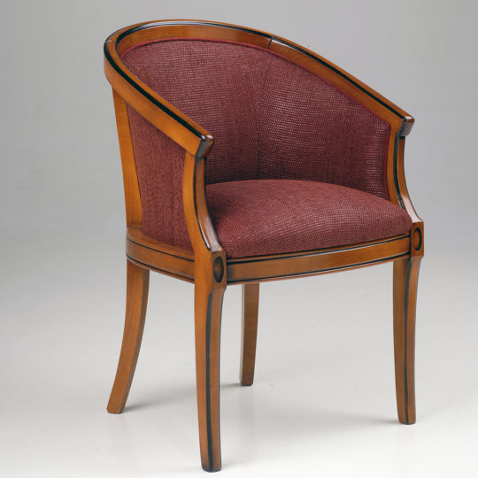 Fauteuil Cabriolet Tissu Classique P1 Rossini