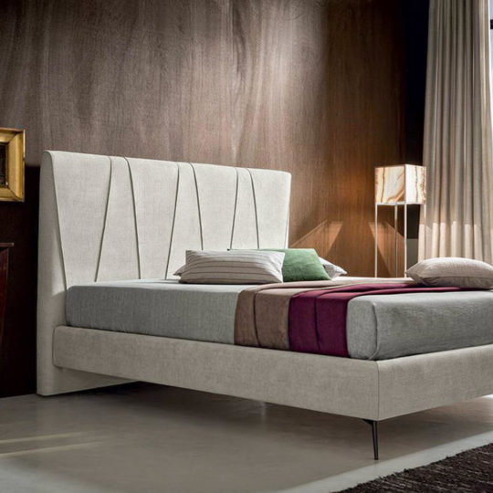 Lit Tissu Pied Metal P2 Julius
