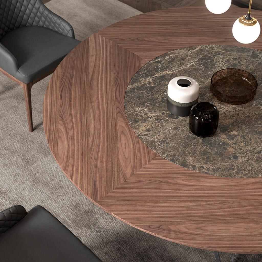 Table ronde design DNA - contemporaine - VAZARD home