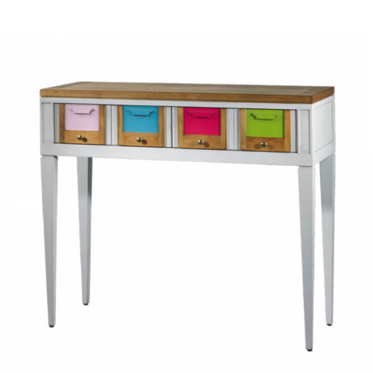 Console Blanche Classique Chic P1 Les Coloristes