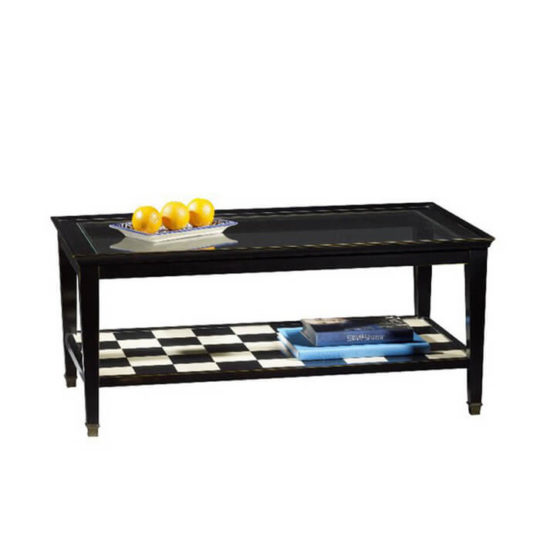 Table Basse Noire Classique Chic P1 Deco