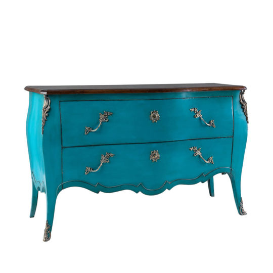 Commode Bleu Classique Chic P1 Auteuil