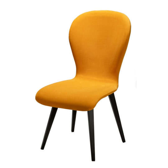 Chaise Moderne Coque Jaune P1 Lila