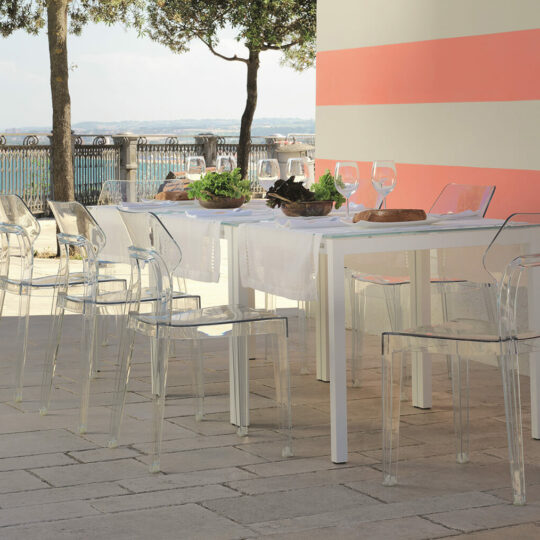 Chaise Moderne Translucide Sejour P2 Aria