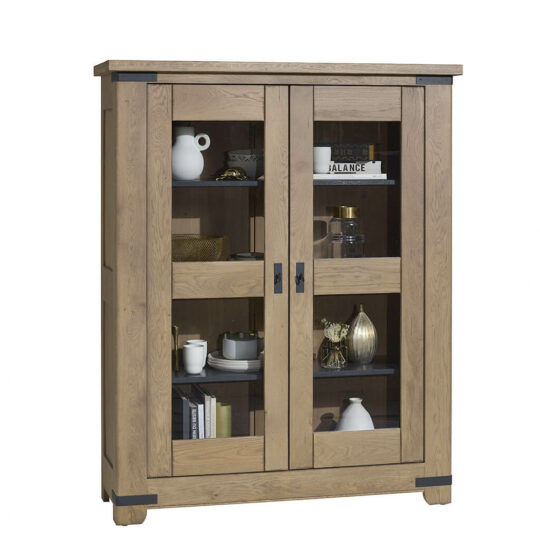 Vitrine Rustique Chene P1 Talos