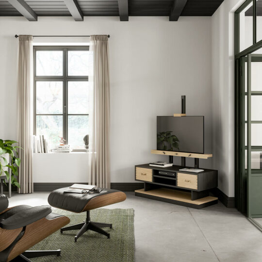 Meuble Tv Chevalet Loft