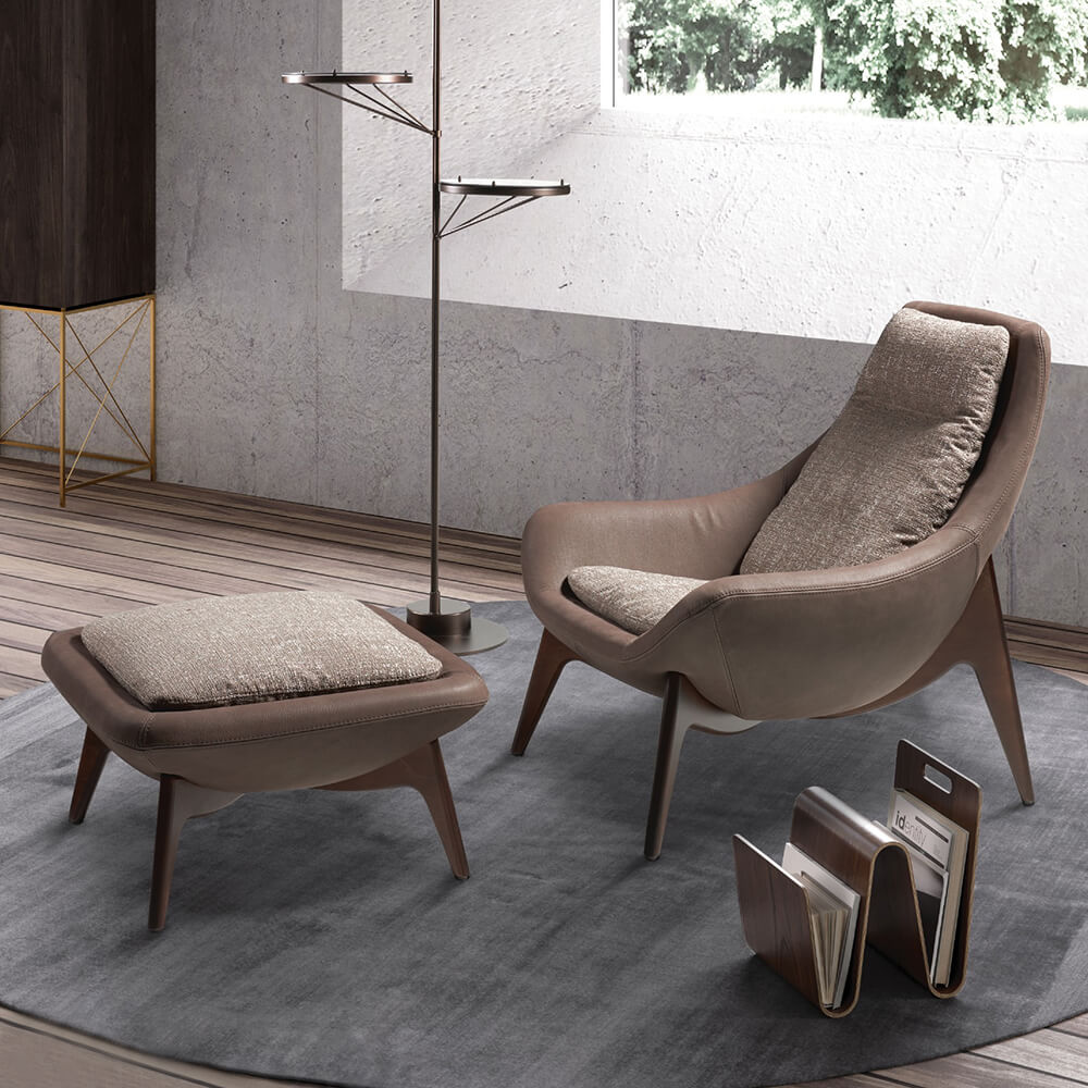 Fauteuil pivotant KYLIAN Fama - Contemporain - VAZARD home