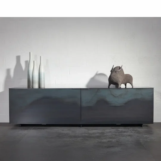 Buffet Contemporain Acier Triss Coplanaire