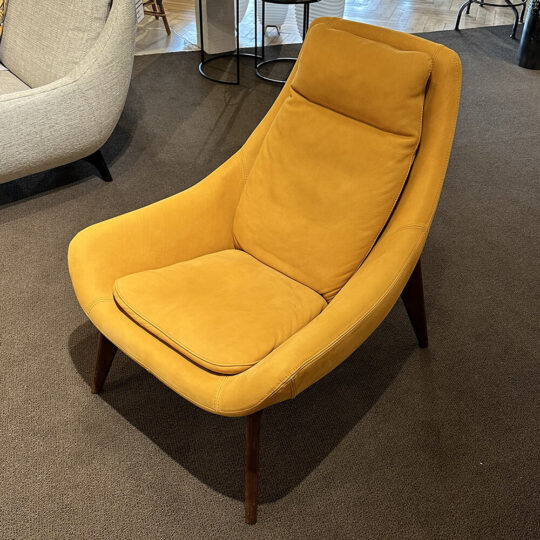 Fauteuil Bizza Jaune Vazard Home Aubaine