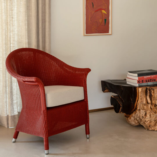 Fauteuil rotin EMMANUELLE - romantique VAZARD home