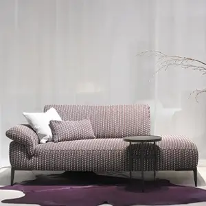 Meridienne Wave Tissu Vazard Home V