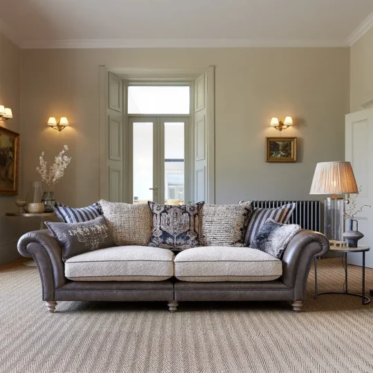 Timeless Chesterfield Canape Anglais Chic Cuir Tissu Bord De Mer Tetrad Ruben