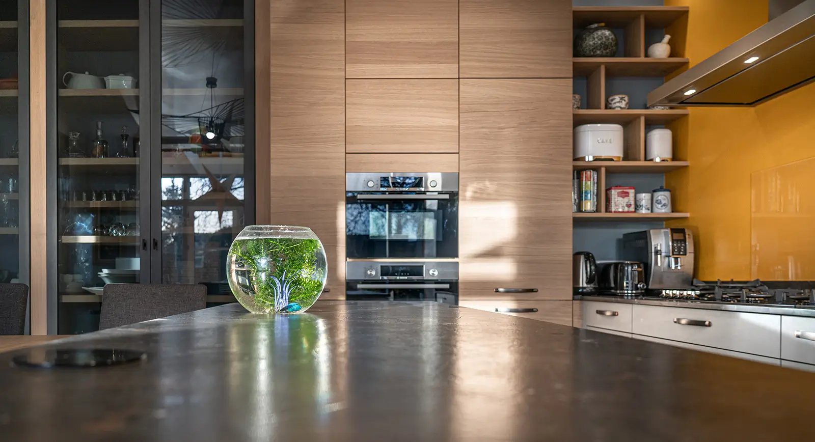 Decorateur Agrandissement Cuisine Familiale Plans Travail Granit Evreux Normandie Vazardhome