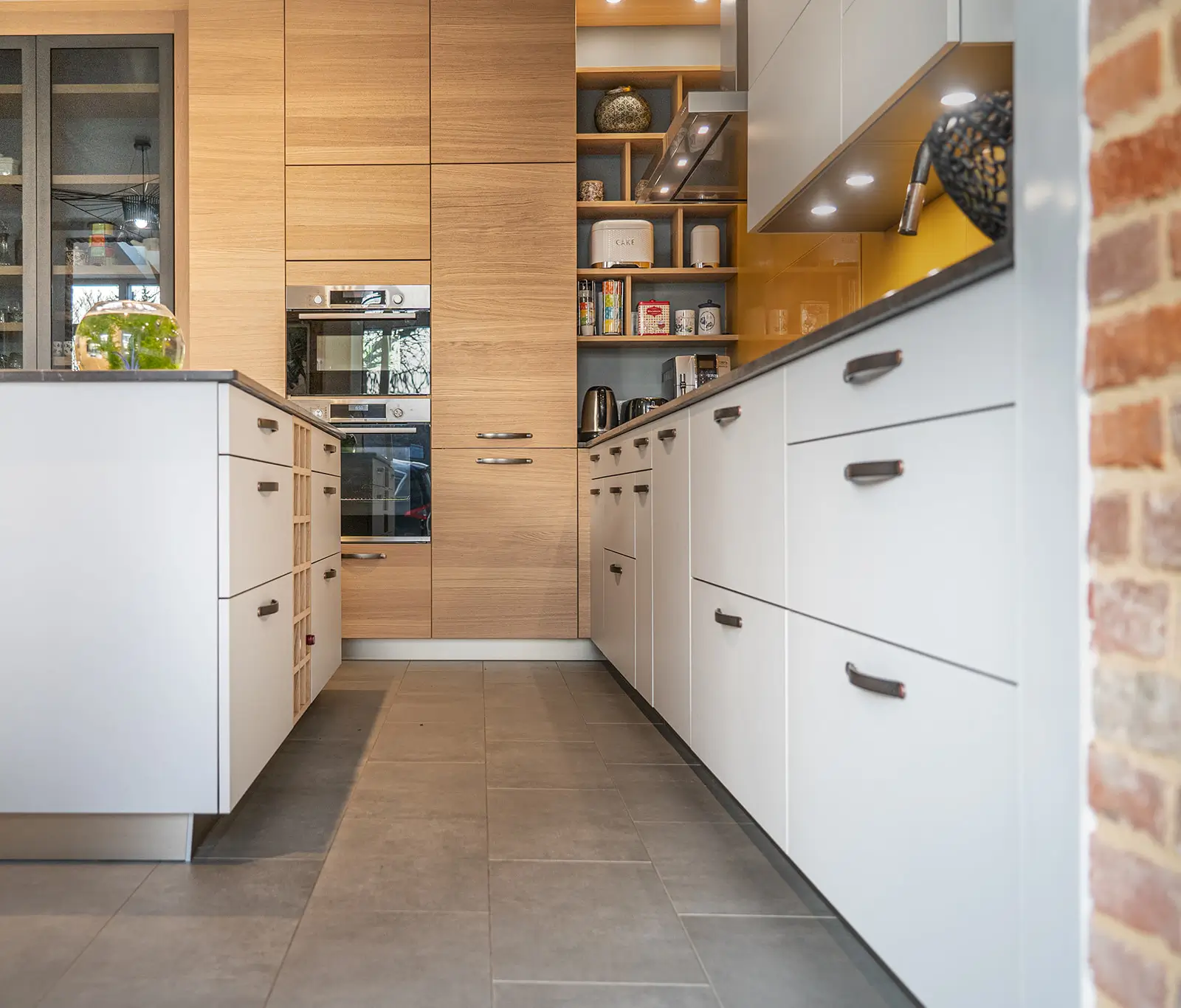 Decorateur Agrandissement Cuisine Familiale Rangements Ilot Cental Evreux Normandie Vazardhome