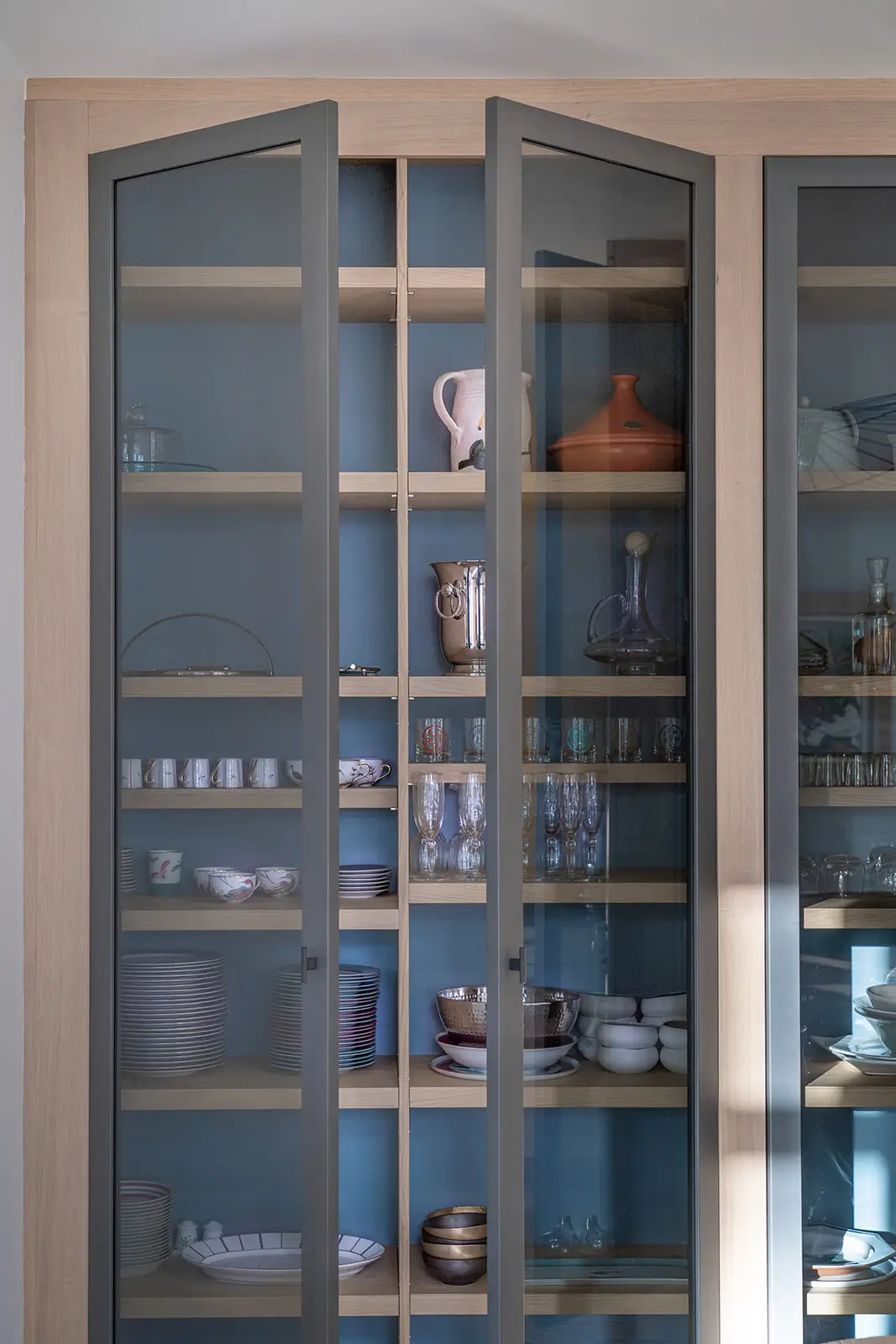 Decorateur Agrandissement Cuisine Familiale Vitrine Sur Mesure Ouverte Evreux Normandie Vazardhome