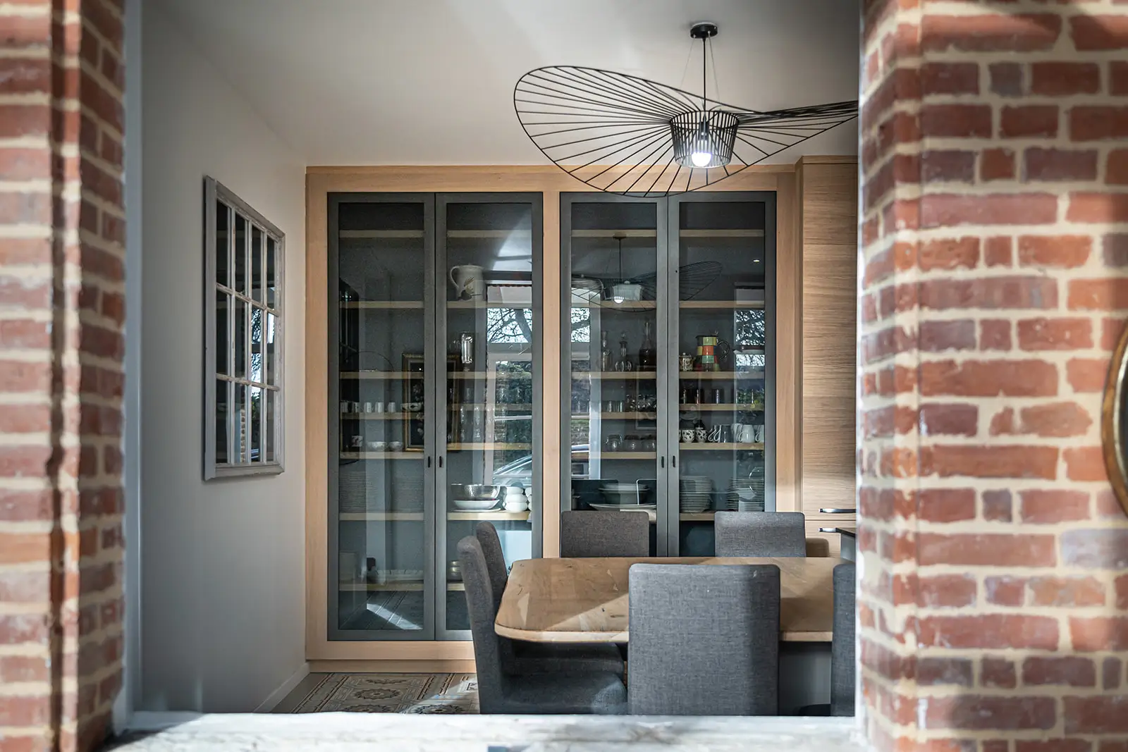 Decorateur Agrandissement Cuisine Vitrine Sur Mesure Toute Hauteur Evreux Normandie Vazardhome