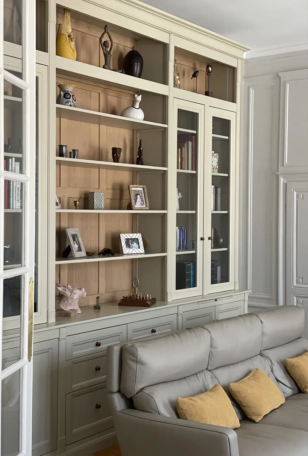 Decorateur Renovation Appartement Bibliotheque Sur Mesure Paris Normandie Vazardhome