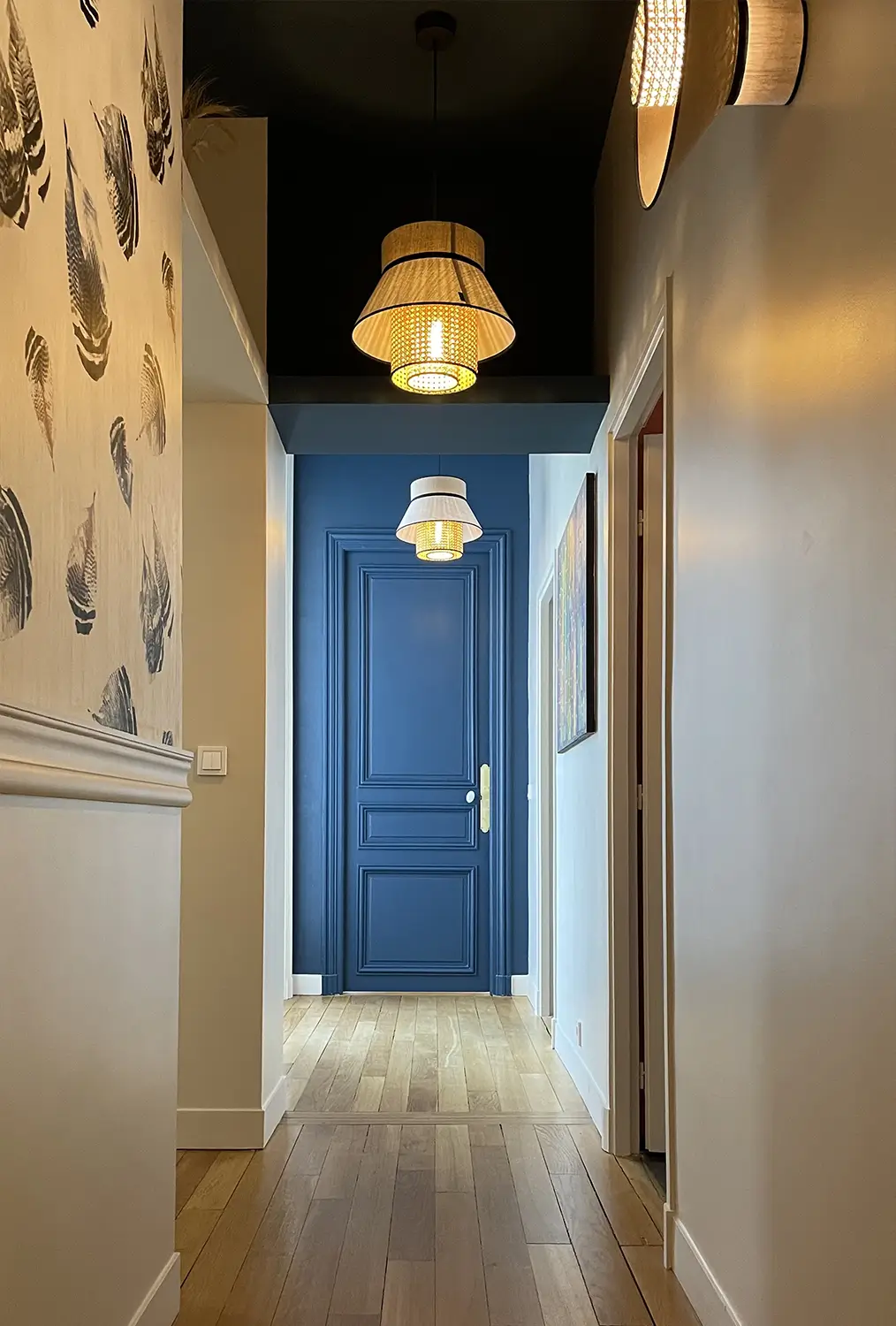 Decorateur Renovation Appartement Couloir Deco Paris Normandie Vazardhome