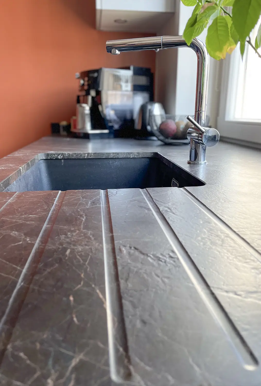 Decorateur Renovation Appartement Cuisine Granit Noir Deco Paris Normandie Vazardhome