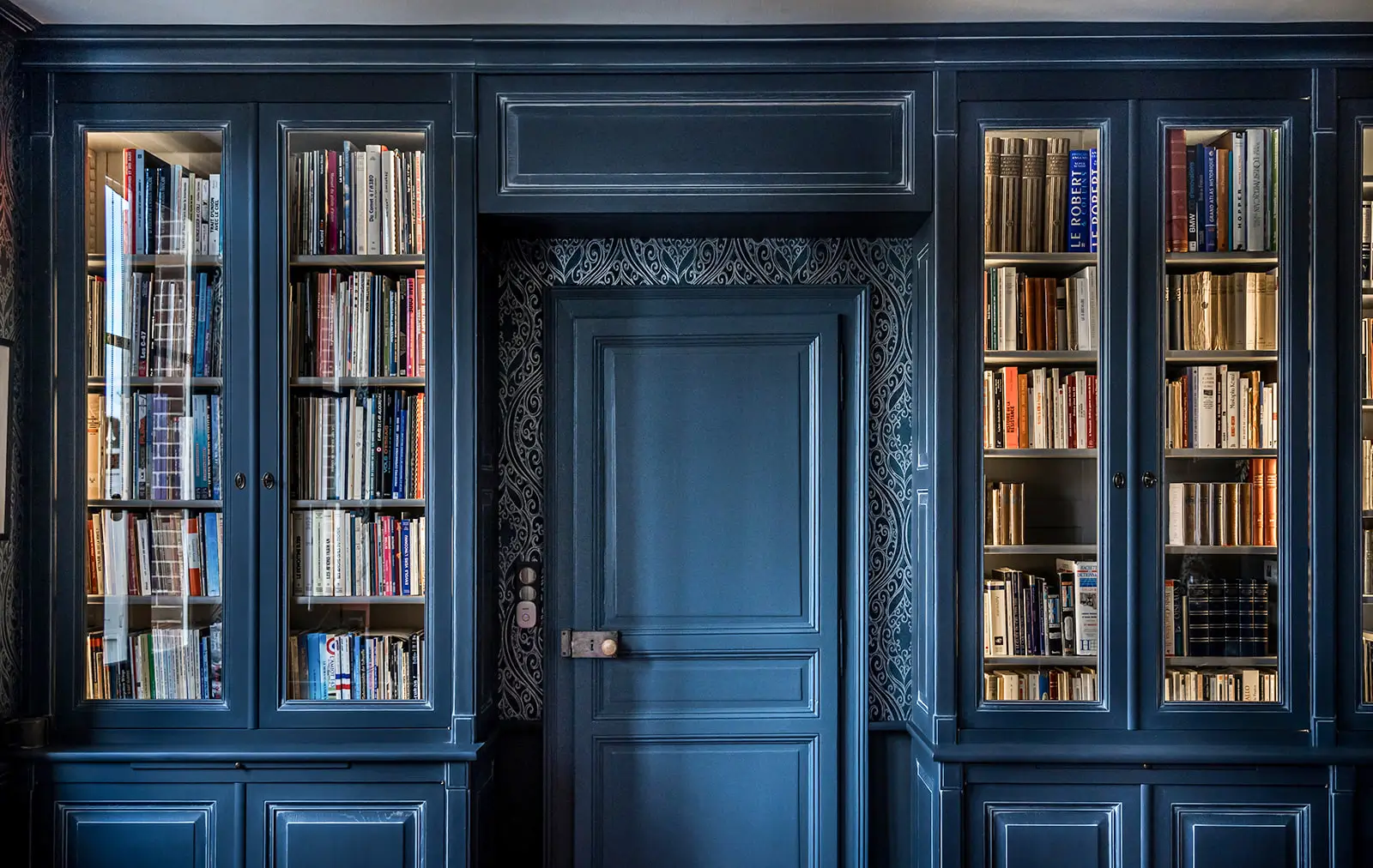 Decorateur Renovation Bibliotheque Porte Integre Poissy Normandie Vazardhome