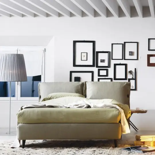 Lit Coffre Tete De Lit Coussins Folding Box Rangement Noctis Eden