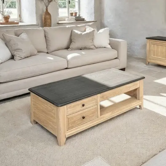 Table Basse Ambiance Campagne Chic Ateliers De Langres Vauban