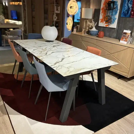 Table Extensible Ceramique Duero Vazard Home Aubaine