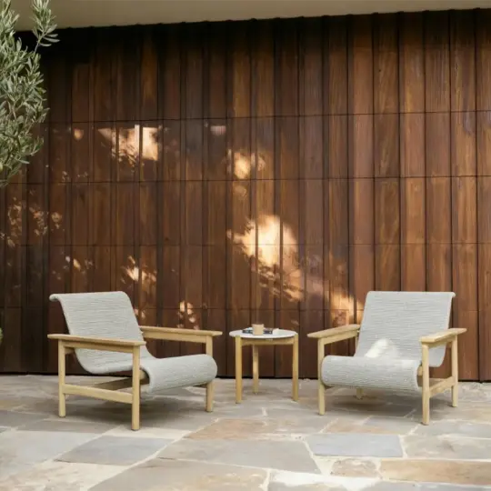 Chaise Jardin Outdoor Corde Tressee Vincent Sheppard Tonus