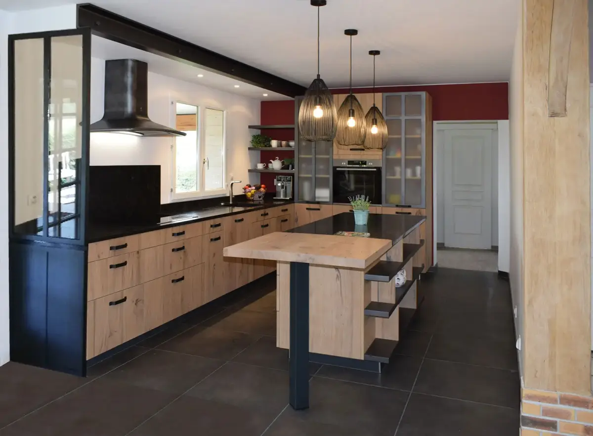 Cuisine Loft Verriere Atelier
