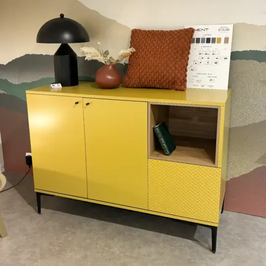 Meuble Entree Pigment Jaune Vazard Home Aubaine