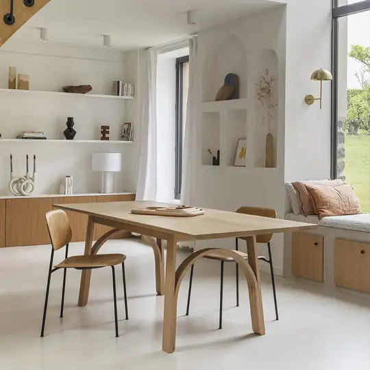 Table Ambiance Natrelle Bois Durugeot Manufacture Arch