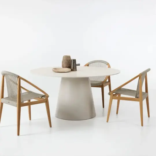 Table Ronde Jardin Outdoor Design Ceramique Vincent Sheppard Sandro