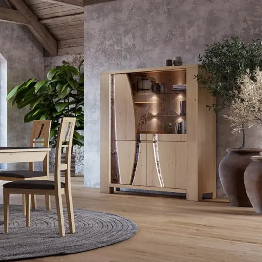 Buffet Haut Ceramique Style Naturel Correze