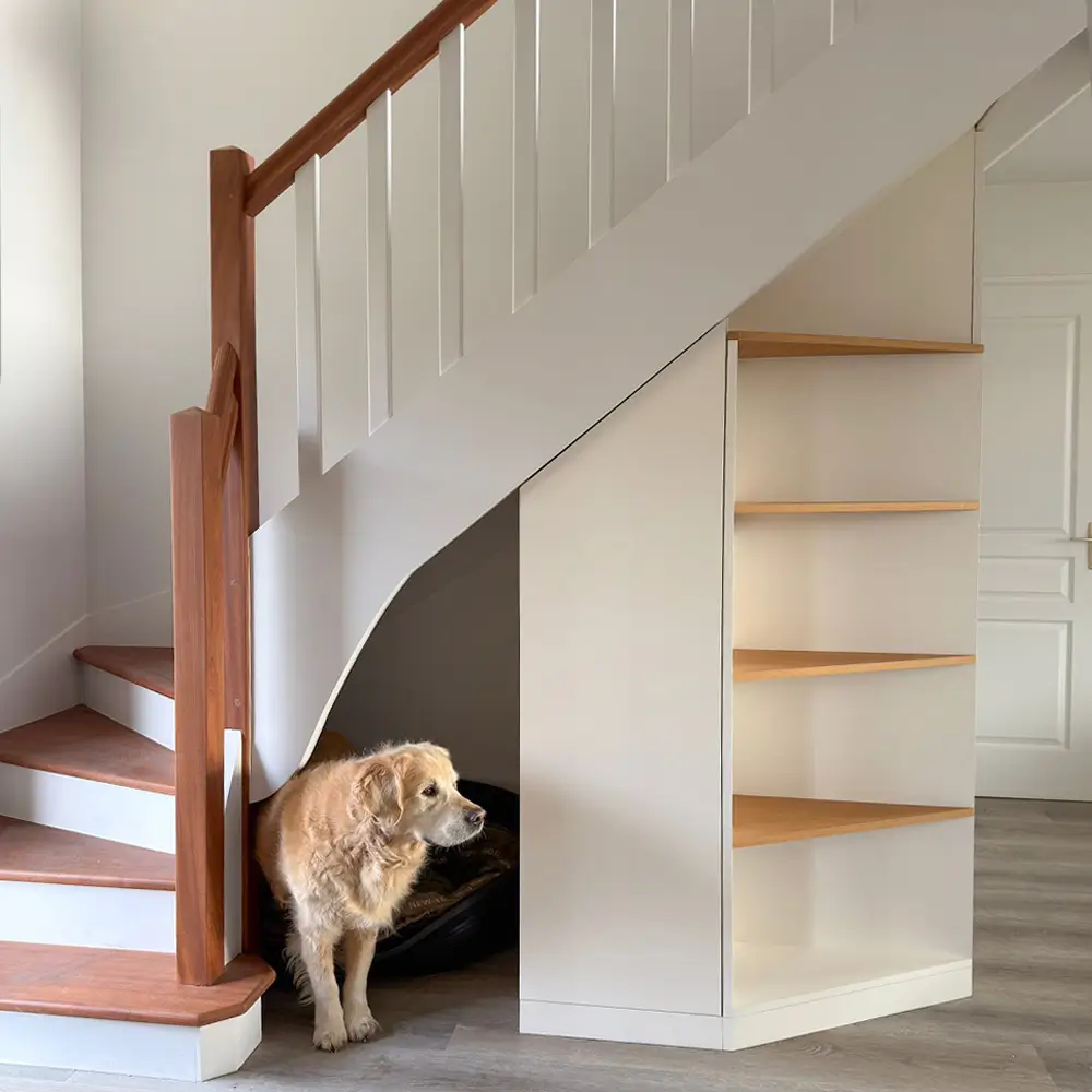Dressing Sous Escalier Cachette Sur Mesure Vazardhome