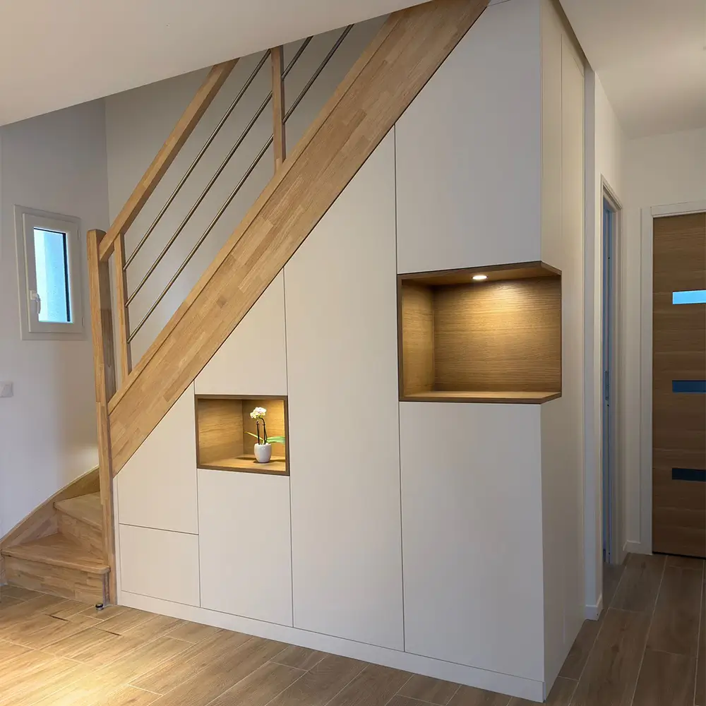Dressing Sous Escalier Moderne Sur Mesure Vazardhome