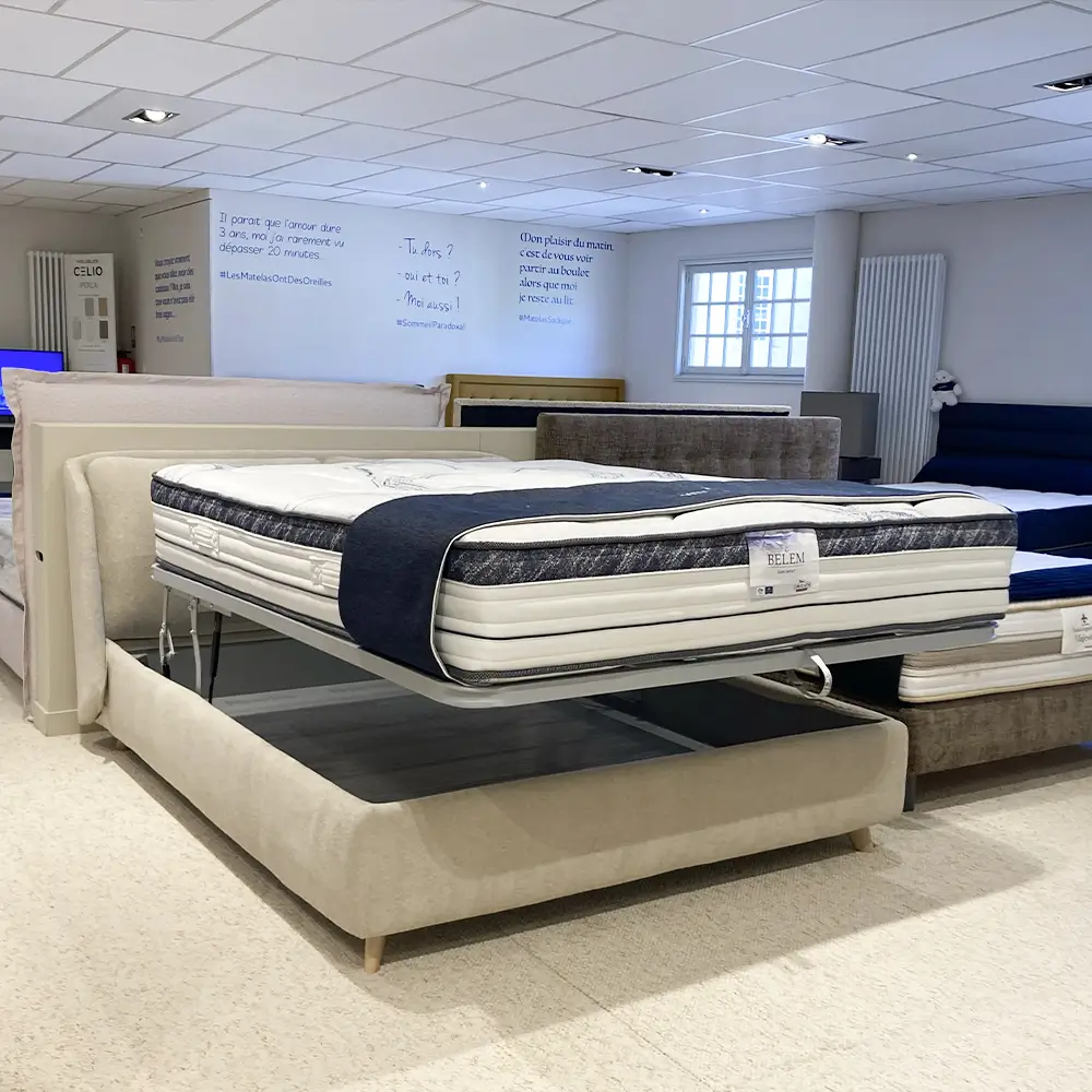 Espace Literie Lit Coffre Hello Hauteur Vazardhome