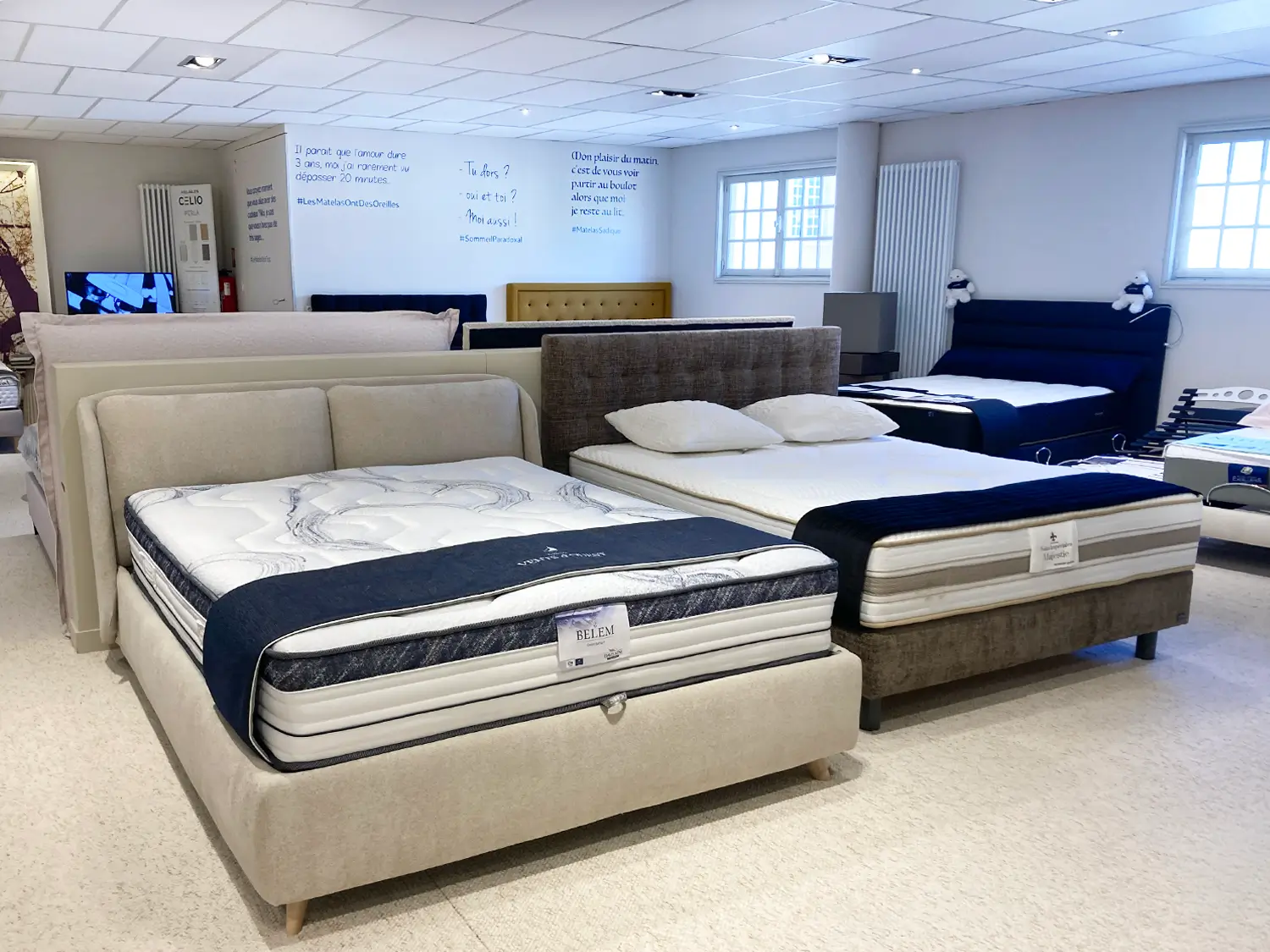 Sommier Matelas Davilaine Duvivier Confort France Vazardhome