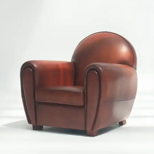 Fauteuil Club Cuir Neology Carlton