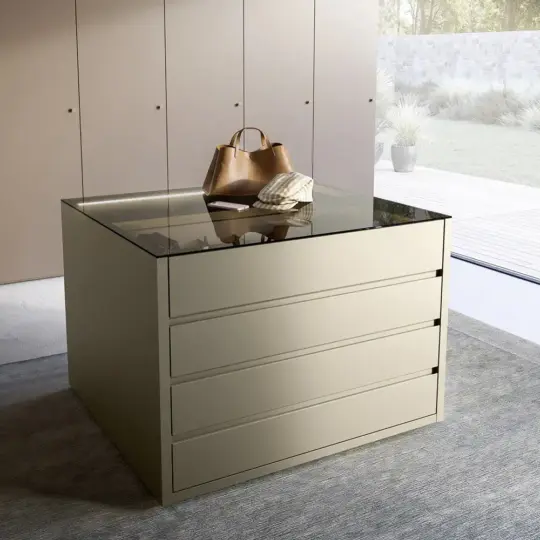 Ilot Central Dressing Commode Chambre Moderne Atollo