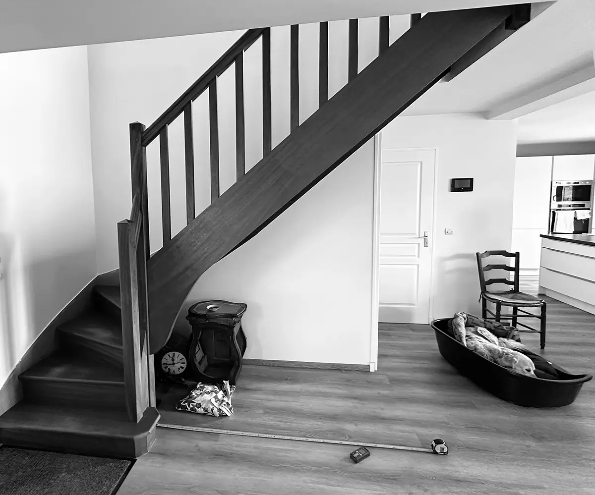 Dressing Sous Escalier Rangement Personnalise Avant Sur Mesure Vazardhome Pjs 25a