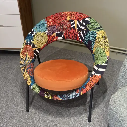 Fauteuil Saturne 44 Fleurs Aubaine